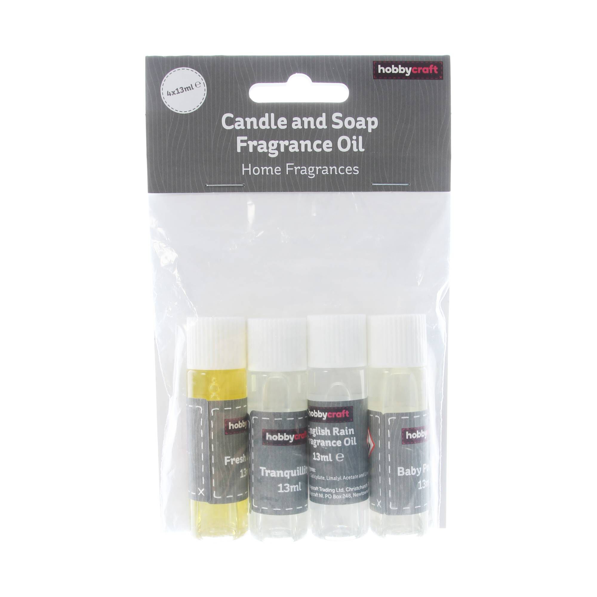 Home Candle and Soap Fragrance Oils 13ml 4 Pack Hobbycraft