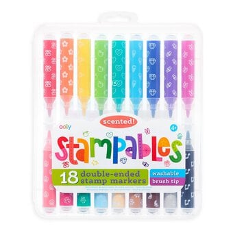 Scented Stampables Double-Ended Stamp Markers 18 Pack