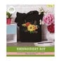 Black Embroidery Tote Bag Kit image number 1