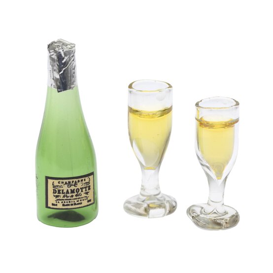 Doll&rsquo;s House Champagne and Flutes  image number 1