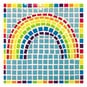 Rainbow Mosaic Coaster Kit image number 1