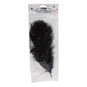 Black Ostrich Feather 30cm image number 2