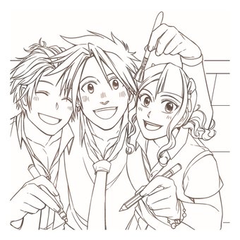 Lyra Graduate Manga Black Fineliner Pens 8 Pack