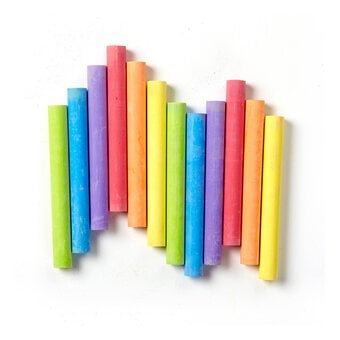 Crayola Anti-Dust Colour Chalk Sticks 12 Pack image number 2