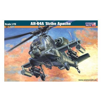 MisterCraft AH-64A Strike Apache Model Kit 1:72