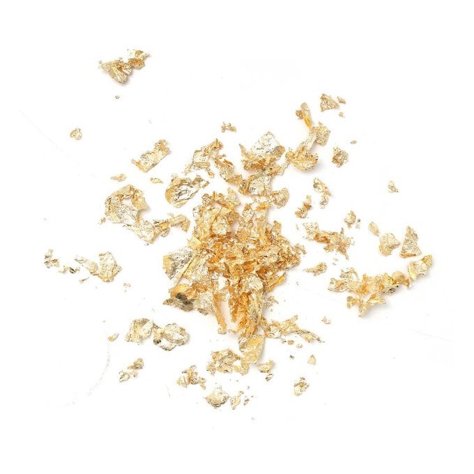 Cosmic Shimmer Golden Jewel Gilding Flakes 200ml image number 1