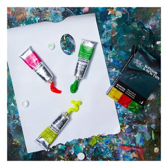 Winsor & Newton Winton Fluorescent Oil Colours Set 37ml 3 Pack