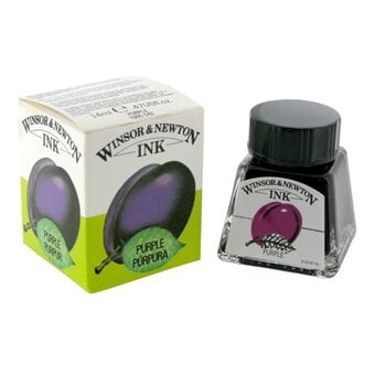 Winsor & Newton Purple Drawing Ink 14ml