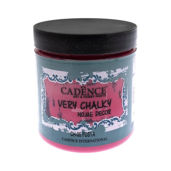 Cadence Fuchsia Very Chalky Home D&eacute;cor Paint 500ml image number 1