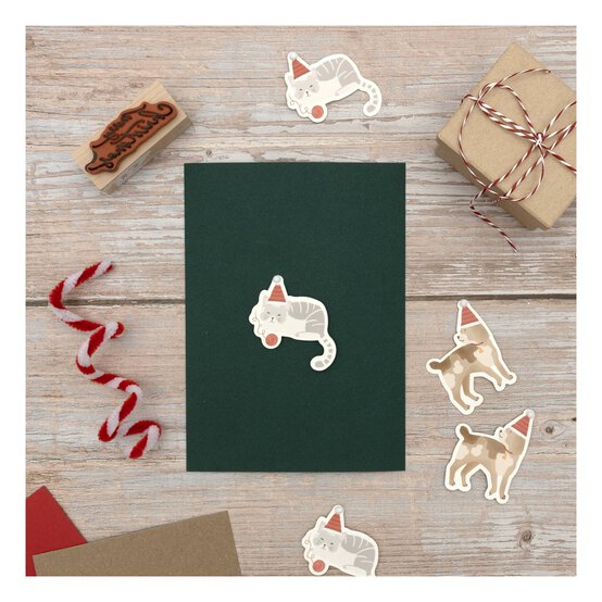 3D Pom Pom Hat Cat Toppers 3 Pack image number 3