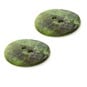 Hemline Light Green Shell Mother of Pearl Button 2 Pack image number 1