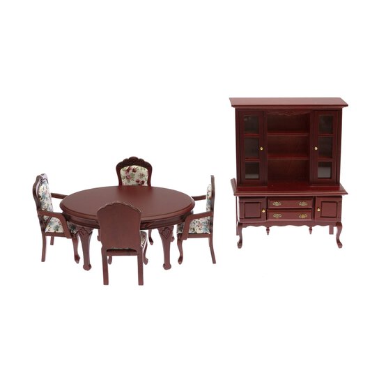 Doll&rsquo;s House Dining Room Set 6 Pieces image number 1