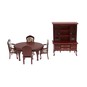 Doll&rsquo;s House Dining Room Set 6 Pieces image number 1