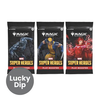 Assorted Magic: The Gathering Marvel Super Heroes Play Booster Pack