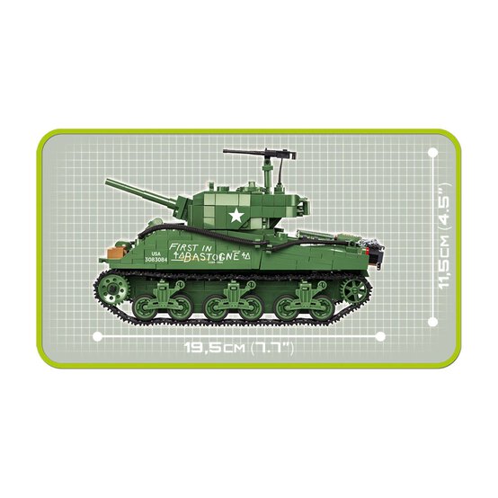 COBI Sherman M4A3E2 Jumbo Set image number 6