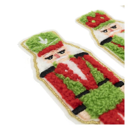 Nutcracker Iron-On Patches 3 Pack  image number 3