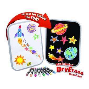 Crayola Dual Sided Dry Erase Board Set image number 2