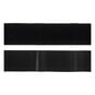 Milward Black Stick-On Heavy Duty Hook and Loop Tape 50mm x 1m image number 2