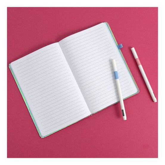 Metallic Pink Notebook A5 image number 2