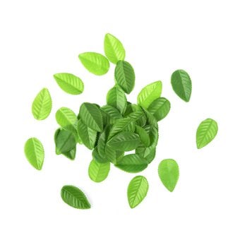 Green Craft Leaves 150 Pack 