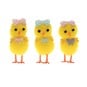 Yellow Chicks with Dotty Bows 3 Pack image number 3