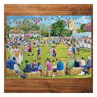 Gibsons Around the Maypole Jigsaw Puzzle 1000 Pieces