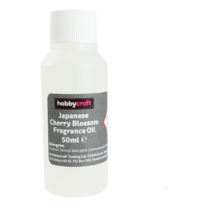 Japanese Cherry Blossom Candle Fragrance Oil 50ml Hobbycraft