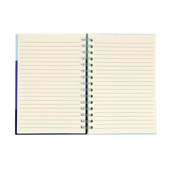 Multicolour Blue Charm Notebook A5 image number 3