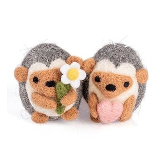 Hedgehogs Felting Kit 2 Pack 