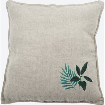 FREE PATTERN DMC Rubber Plant and Fern Embroidery 0001 image number 3