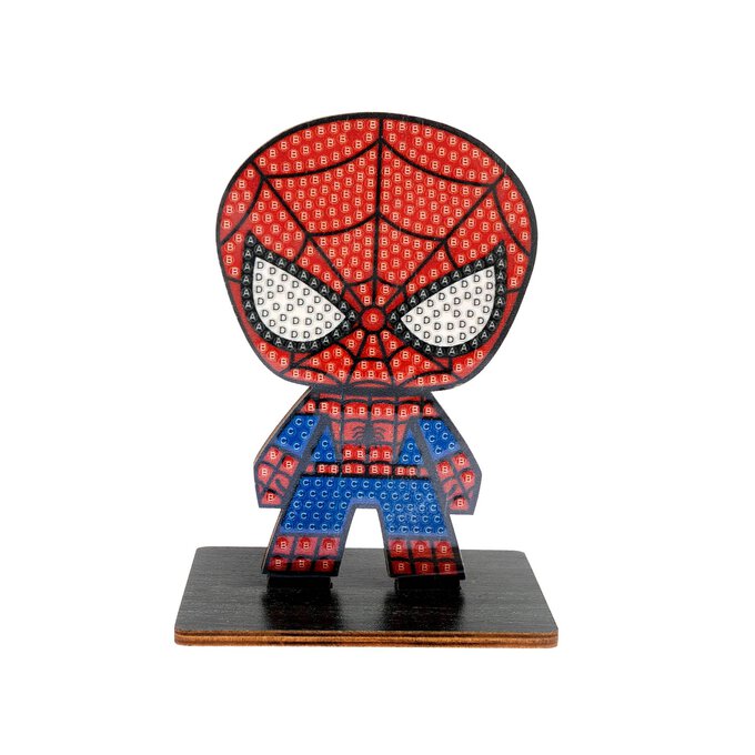 Spiderman Crystal Art Buddy Kit 10cm x 15cm image number 1
