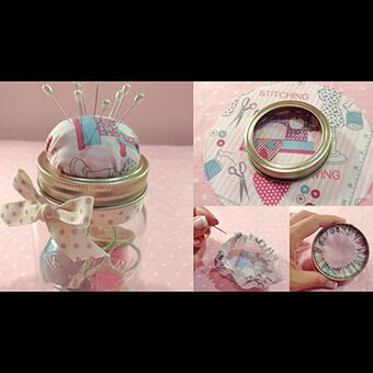 How to Make a Pincushion Jar