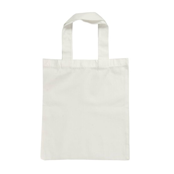 White Canvas Tote Bag 40cm x 45cm  image number 1