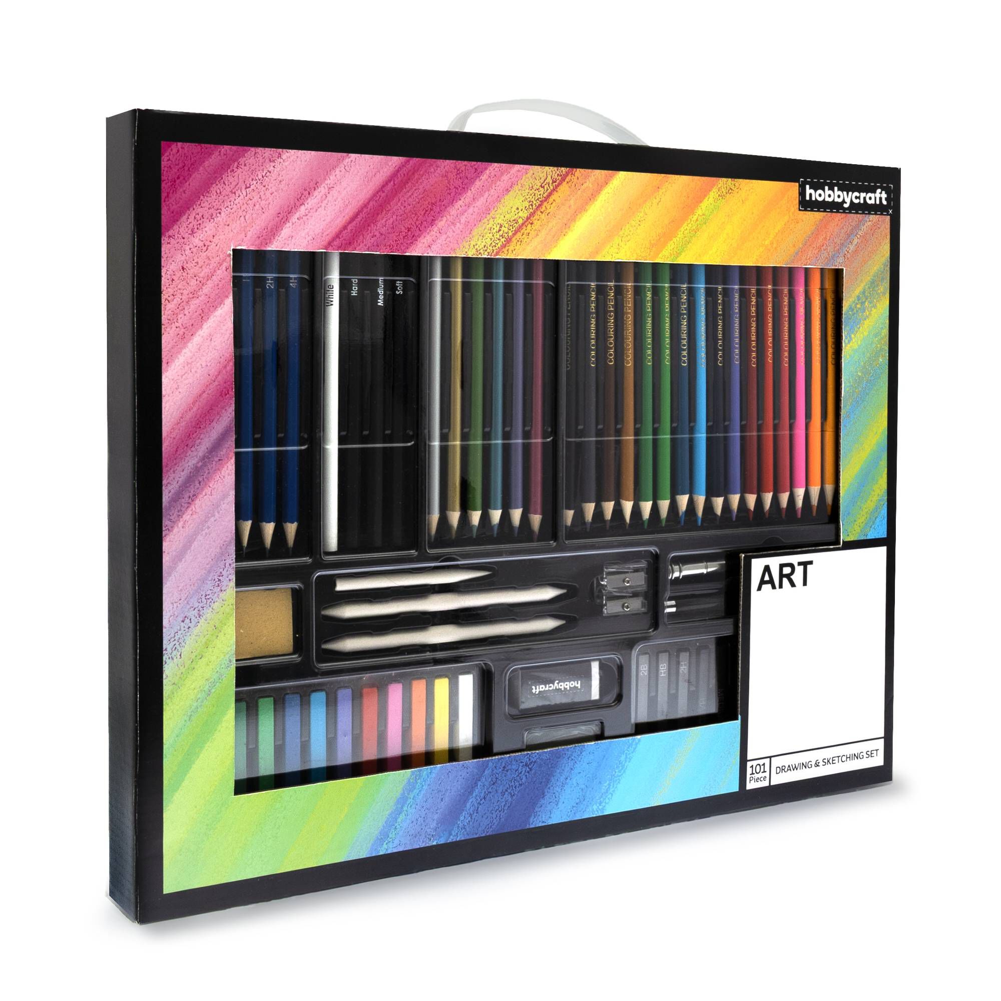 Drawing and Sketching Set 101 Pieces | Hobbycraft
