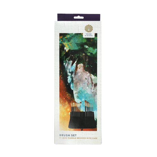 Shore & Marsh Brush Set and Case 15 Pack image number 8