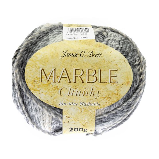 James C Brett Granite Marble Chunky 200g image number 1