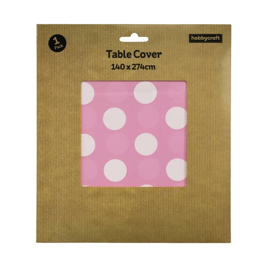 Lovely Pink Table Cover 1.4m x 2.7m image number 5