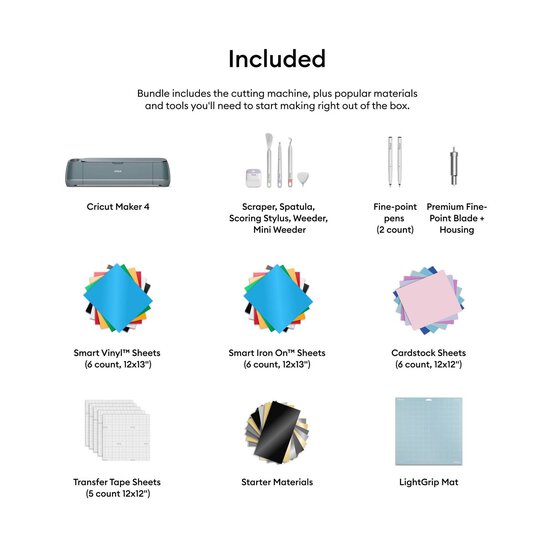 Cricut Maker 4 Essentials and Pen Set Bundle image number 9