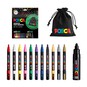 Uni-ball Posca Standard PC-3M Marker Pens and Pouch 12 Pack image number 3