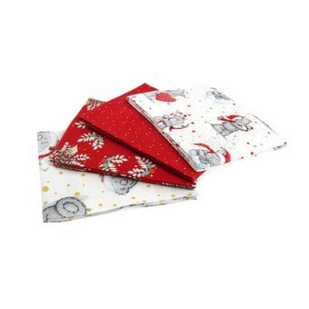 Me to You Christmas Cotton Fat Quarters 4 Pack image number 2