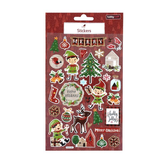 Elf Puffy Stickers image number 4