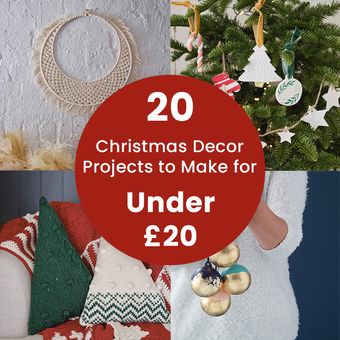 20 Christmas Decor Projects to Make for Under £20