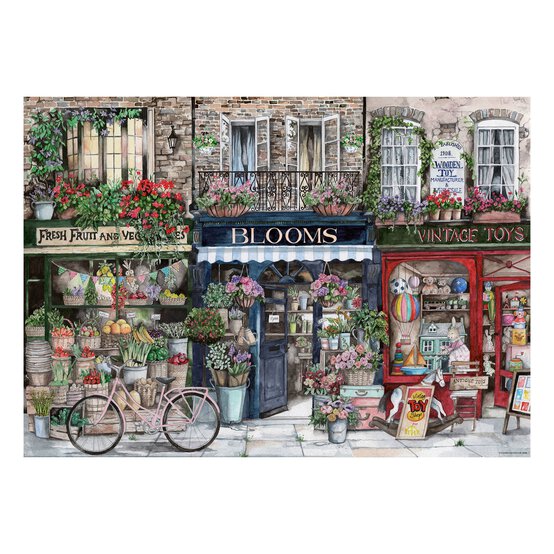 Ravensburger Busy High Street No. 1 Jigsaw Puzzle 1000 Pieces image number 2