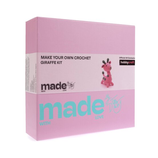Made With Love Giraffe Crochet Kit image number 1