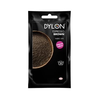 Dylon Espresso Brown Hand Wash Fabric Dye 50g