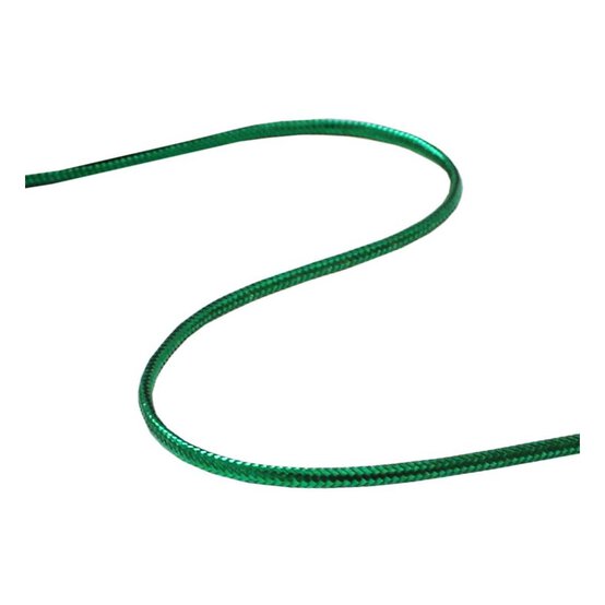 Green Lurex Edge Cord 1.6mm x 8m image number 1