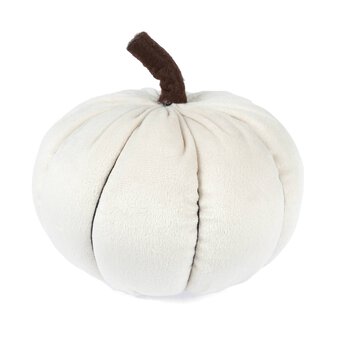 Cream Plush Pumpkin 12cm