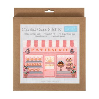 Trimits Large Patisserie Counted Cross Stitch Kit