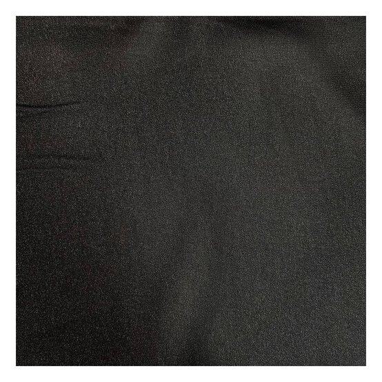 Black Crepe Georgette Fabric by the Metre image number 2