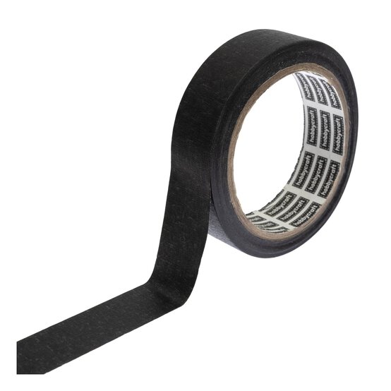 Black Masking Tape 24mm x 25m  image number 1